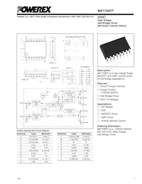 M81708FP Datasheet Cover