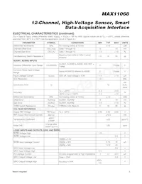 MAX11068GUU/V+T Datasheet Page 3