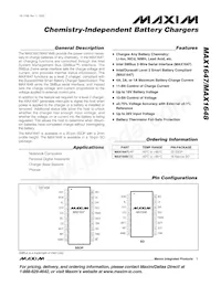MAX1647EAP+T Datasheet Cover
