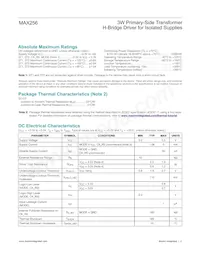 MAX256ASA+T Datenblatt Seite 2