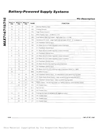MAX714CPE Datasheet Page 6