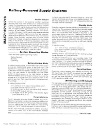 MAX714CPE Datasheet Page 10