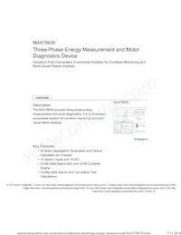 MAX78638+MD3/A00T Datenblatt Cover