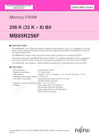 MB85R256FPF-G-BND-ERE1 Datenblatt Cover