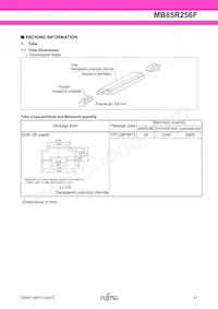 MB85R256FPF-G-BND-ERE1 Datasheet Page 21