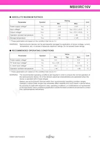 MB85RC16VPNF-G-JNERE1 Datasheet Page 11