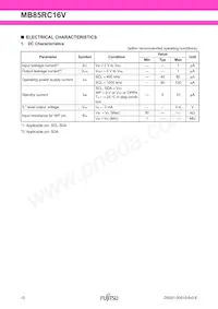 MB85RC16VPNF-G-JNERE1 Datenblatt Seite 12