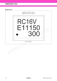MB85RC16VPNF-G-JNERE1 Datasheet Page 22
