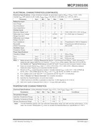 MCP3906T-I/SS Datasheet Page 3