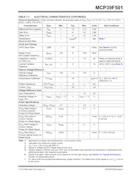MCP39F501T-E/MQ Datasheet Page 5