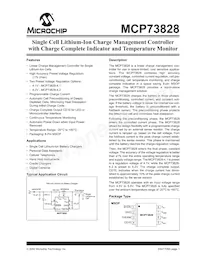 MCP73828-4.2VUATR Datasheet Cover