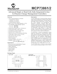 MCP73861T-I/SLG Datasheet Cover