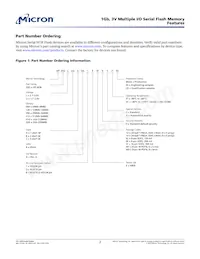 MT25QL01GBBA8E12-0SIT TR Datasheet Page 2