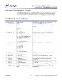 MT25QL01GBBA8E12-0SIT TR Datasheet Page 20