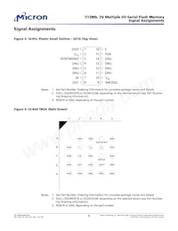 MT25QL512ABA8ESF-0SIT TR Datasheet Page 9
