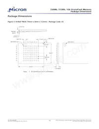 MT28GU512AAA1EGC-0SIT Datasheet Page 15