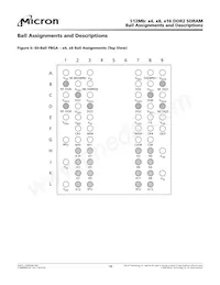 MT47H128M4SH-25E:H TR Datasheet Pagina 14