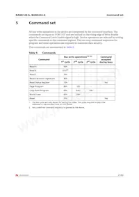 NAND128W3AABN6F TR Datasheet Page 22