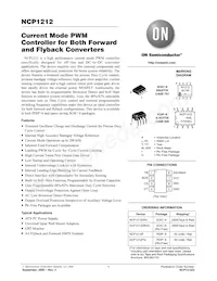 NCP1212DR2G Datasheet Cover