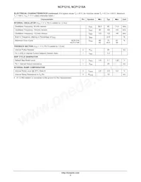 NCP1216AP65 Datasheet Page 5