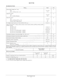 NCV7708DWR2 Datasheet Page 4