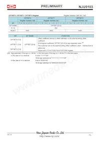 NJU9103KV1-TE3 Datasheet Page 16