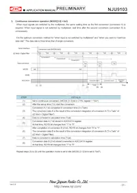 NJU9103KV1-TE3數據表 頁面 23