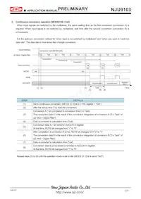 NJU9103KV1-TE3 Datasheet Page 23