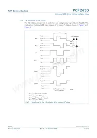 PCF8576DH/2 Datasheet Page 12