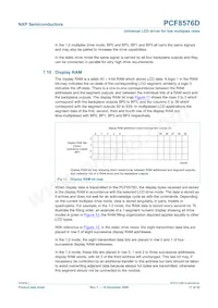 PCF8576DH/2 Datasheet Page 17