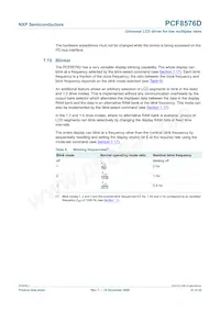 PCF8576DH/2 Datasheet Page 21