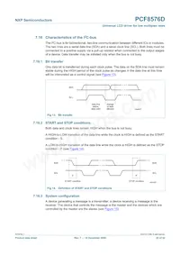 PCF8576DH/2 Datasheet Page 22