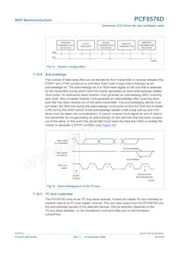 PCF8576DH/2 Datasheet Page 23