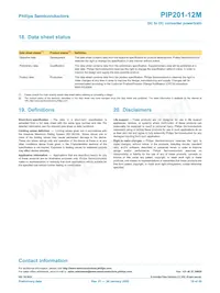 PIP201-12M-3 Datasheet Pagina 19