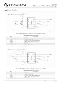 PT8A2803ZEE Datasheet Page 3