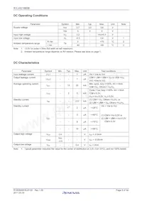 R1LV0216BSB-7SI#S0 Datasheet Page 5