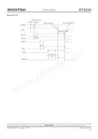 RT5036GQW Datasheet Page 17