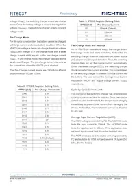 RT5037GQW Datasheet Page 22