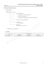 S-8232PCFT-T2-G Datasheet Pagina 3