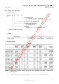 S-8233ADFT-TB-U Datasheet Page 3