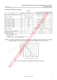S-8233ADFT-TB-U Datasheet Pagina 5