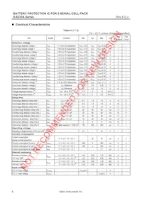 S-8233ADFT-TB-U Datasheet Pagina 6