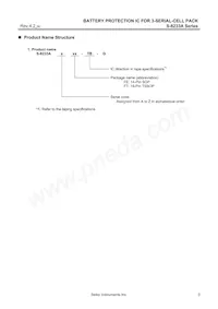 S-8233ANFT-TB-G Datasheet Page 3