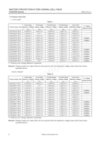 S-8233ANFT-TB-G Datasheet Page 4
