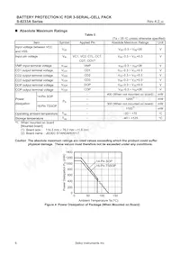 S-8233ANFT-TB-G Datasheet Page 6
