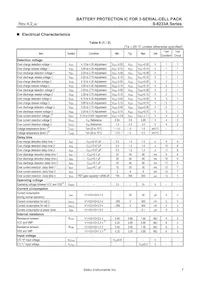 S-8233ANFT-TB-G Datasheet Pagina 7