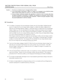 S-8233ANFT-TB-G Datasheet Page 20