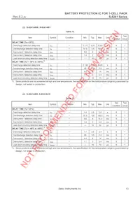 S-8241AEEMC-GEET2G Datasheet Page 13