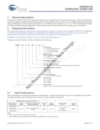 S29WS512R0SBHW200 Datasheet Page 5