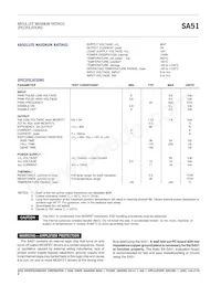 SA51 Datenblatt Seite 2